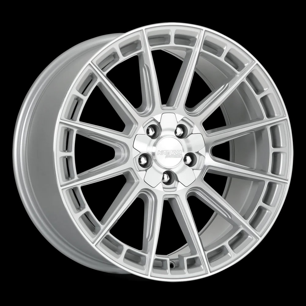 Katana KR11 in Gloss Silver Machined Face