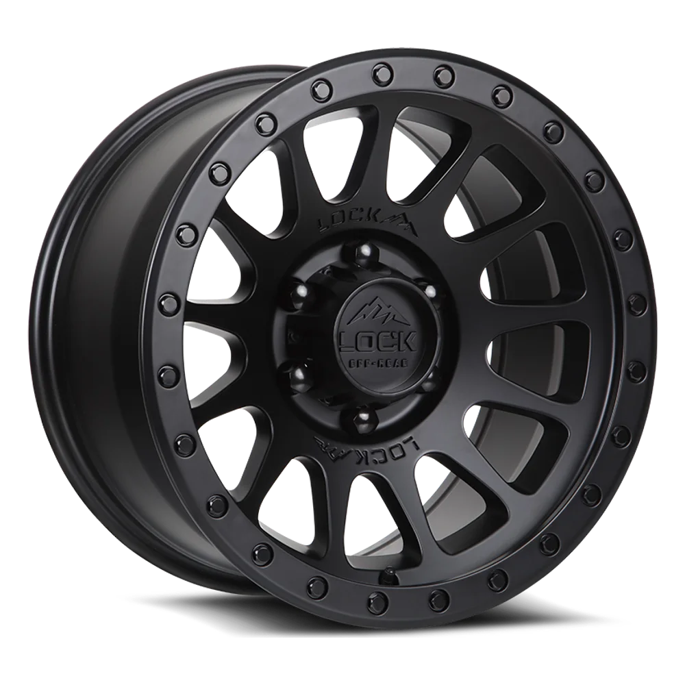 Lock Off-Road Yosemite in Matte Black With Matte Black Ring