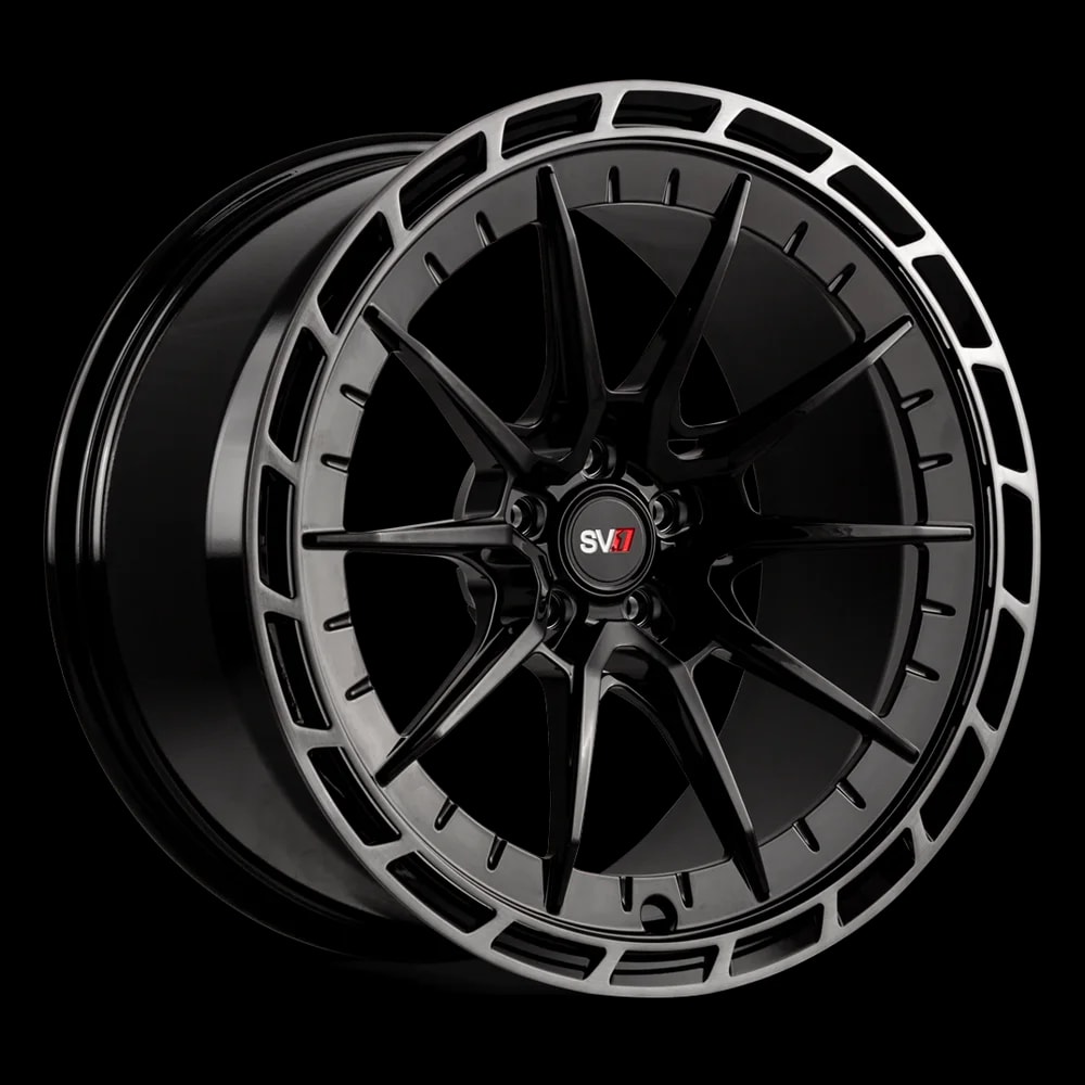 Savini SV1R01 in Gloss Black/Double Dark Tint