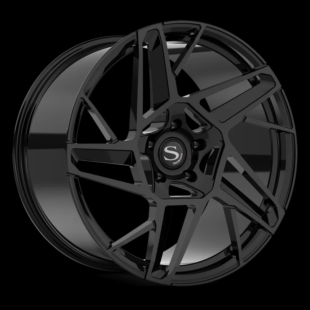 Savini SV1R05 in Gloss Black/Double Dark Tint Left