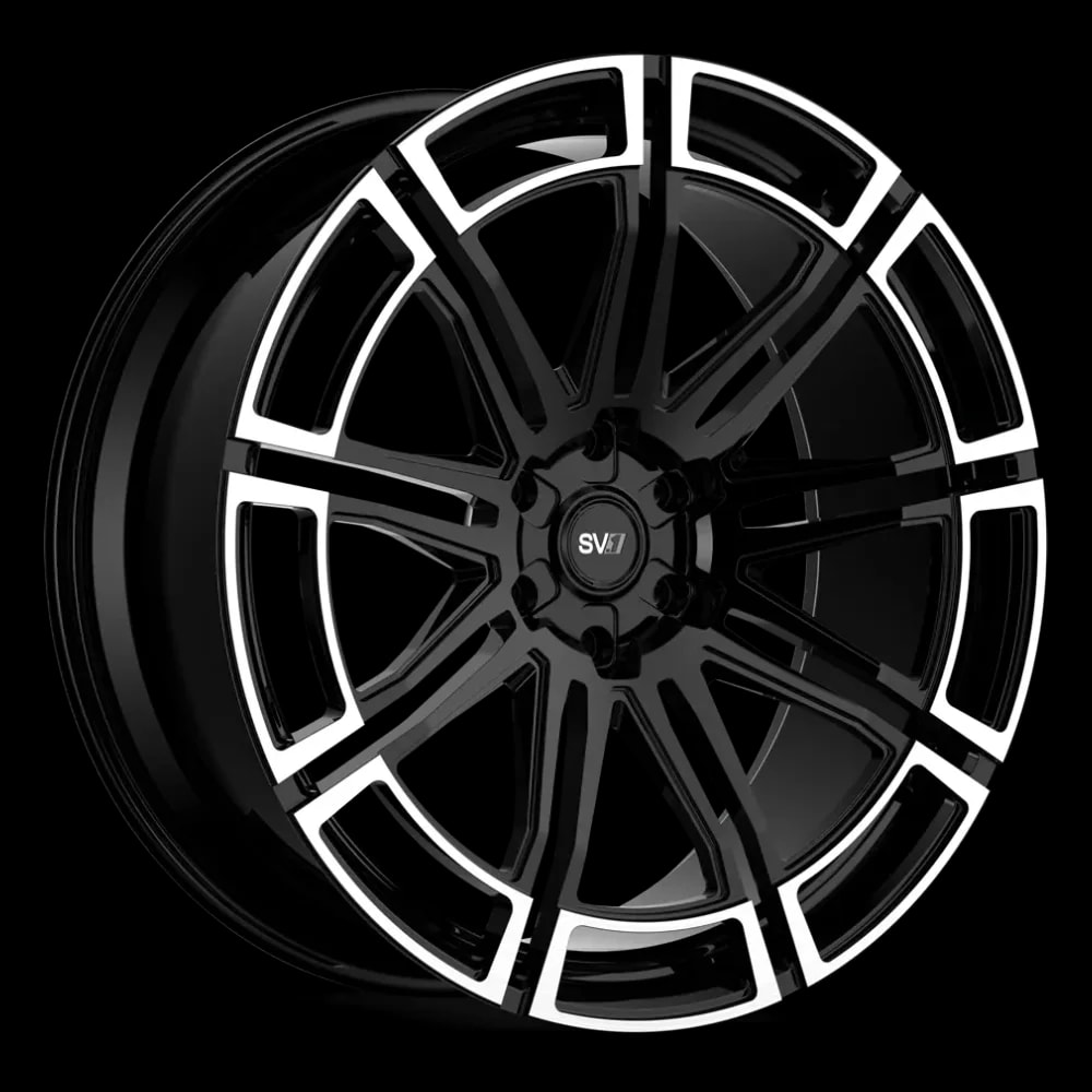 Savini SV1X03 in Gloss Black/Brushed Accent